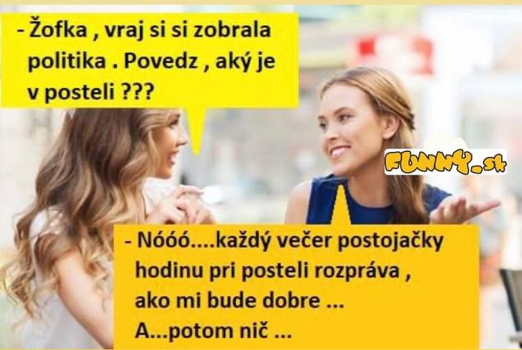 Ke si zoberiete politika